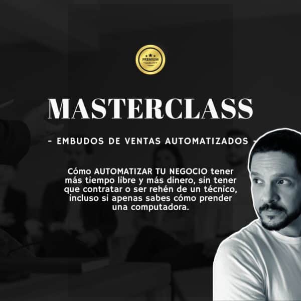 Curso de Marketing - Embudos de Ventas MasterClass